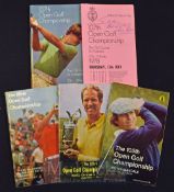 Collection of Official Open Golf Championship programmes from 1970’s (4) – 1974 Royal Lytham and