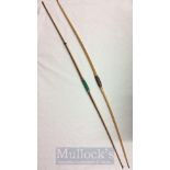 Bickerstaffe Bows Longbow – Lemonwood belly, sandwiching a Purple heart and Greenheart core.   A