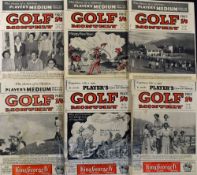 “Golf Monthly” selection of magazines from 1950 to 1958 (20) – 2x ’50; 4x ’52; 5x ’53; 4x ’54; 4x ’