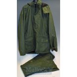 Deerhunter Waterproof Jacket & Trousers –Jacket with zipped and press-stud front,2 large pockets,
