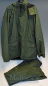Deerhunter Waterproof Jacket & Trousers –Jacket with zipped and press-stud front,2 large pockets,