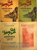 Fishing Trade Catalogues, Foster Brothers 1932 with order form and leaflets together with another