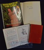 Henry Cotton Golf Collection from 1934 Open Golf Championship to Signed Harold Riley Booklet 1987 et