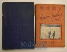 1934 Hardy Anglers Guide – With coloured plates good spine together with another rebound example