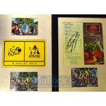 Andre Greipel Tour De France Cyclist Autograph – Arches Bar & Coffee Lounge Beaufort Park Hotel Menu