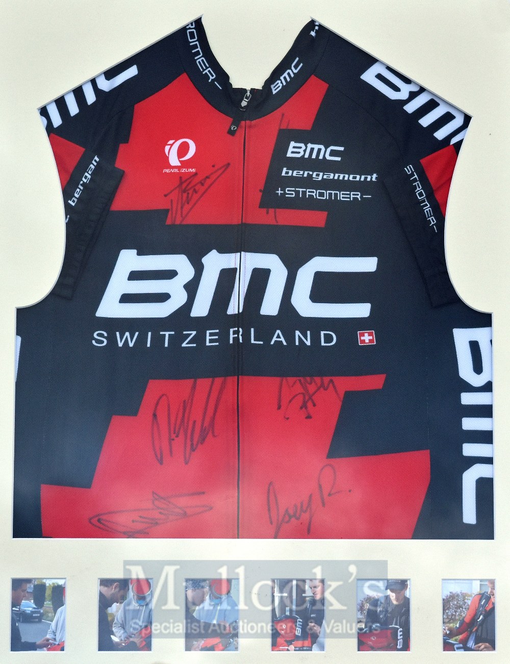 BMC Cycling Team Signed Jersey – Signed by Greg Van Avernaet Tour De France stage winner, Tour De