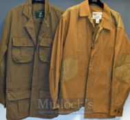 Orvis Sporting Traditions Fishing Jackets – Size S & M button fronted canvas fishing jackets (2)