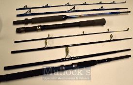 Penn Wave Blaster Boat Rod – 4 Piece 7’8” wt 6-12lb together with Firefly Angling Diablo Blue