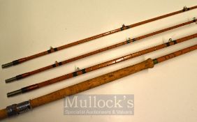 Hardy Rod: Fine Hardy “The L.R.H Salmon Fly” 14ft 3in 3pc palakona with spare tip – ser. no H51557 –