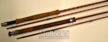 Hardy Rods (2): Hardy “The Halford Knockabout” 9ft 3in 2pc palakona fly rod ser. no. E74417 used