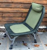 ALU Reclining Fishing Chair – Cyprinus XLR8 XL Aluminium recliner chair for fishing (Boxed New)