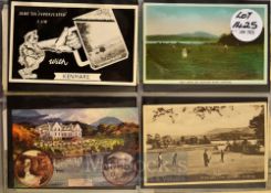 Collection of early Eire (Ireland) golf club and golf course postcards (15 ): 4x Kenmare; 3x