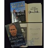 American Major Golf Players signed books (2) - Ben Crenshaw-“A Feel For The Game – To Brookline
