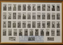 1927 W.A & A.C Churchman’s ‘Famous Golfers’ Cigarette Cards – full set of 50/50 real photographs -