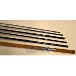 Shakespeare Salmon Travel rod: fine Shakespeare “Expedition” 13ft 6pc carbon salmon fly rod – line