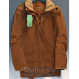 Deerhunter Outdoor Clothing Jacket – Cordura Fabric brown jacket with zipped and press-stud front,