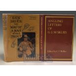 Skues G E M – The Way of a Man with a Trout and Angling Letters of G E M Skues original bindings