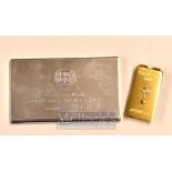 Tiffany & Co - 1995 Ryder Cup silver plated Business Card holder for the Tournament played at Oak