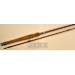 Farlow Rod: Fine C Farlow & Co Ltd London “The Jubilee” 9ft 2pc split cane fly rod - serial number