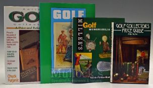 Golf Collecting Reference Books (4) – signed ltd ed Chuck Furjanic “Antique Golf |Collectibles – A
