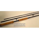 Sage Graphite III RPLXi 9’ 3 piece salmon fly rod - In new condition, line12, model 1290-3, cork