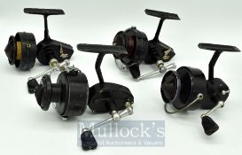 Collection of Spinning Fishing Reels – To include Garcia Mitchell 204, 324, 324 with bail arm,
