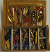 Selection of Lures – To include minnows, spinners, Devon’s various makes ABU, Mepps in a wooden