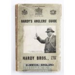 Hardy’s Anglers’ Guide 1926 48th Edition internally clean, creases and splits to covers, split to