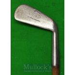 Tom Stewart R Foulis Mid-Iron with punch dot face markings