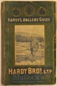 Hardy’s Anglers’ Guide 1925 in the original embossed dark green wrappers no. 46th ed overall