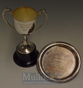 Selection of Golf Presentation Tankards and Trophies - include a dish 1991 PGA Southern Club