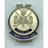 2004 Dunhill Links Golf Tournament official Competitor enamel money clip – in the original Dunhill