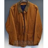 Outdoor Clothing Jacket – Cordura Fabric brown jacket with buttoned front,2 large 2 chest side