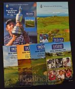 2x 1990’s Official Open Golf Championship programmes each signed by the defending champions - 1997