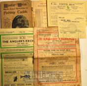 Fishing Trade Catalogues, Foster Brothers early example together with one lacking cover and 2