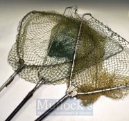 Collection of Hardy and other various salmon and trout size landing nets (3) - all alloy single