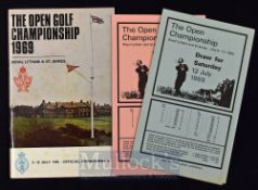 1969 Official Open Golf Championship signed programme - played at Royal Lytham and St Anne’s won