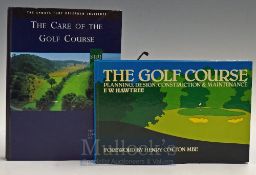Golf Course Architecture books (2) - Hawtree, Fred - ‘The Golf Course Planning, Design, Construction