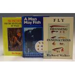 Fly Fishing Books – Moc Morgan Fly Patterns for the Rivers & Lakes of Wales signed by author with