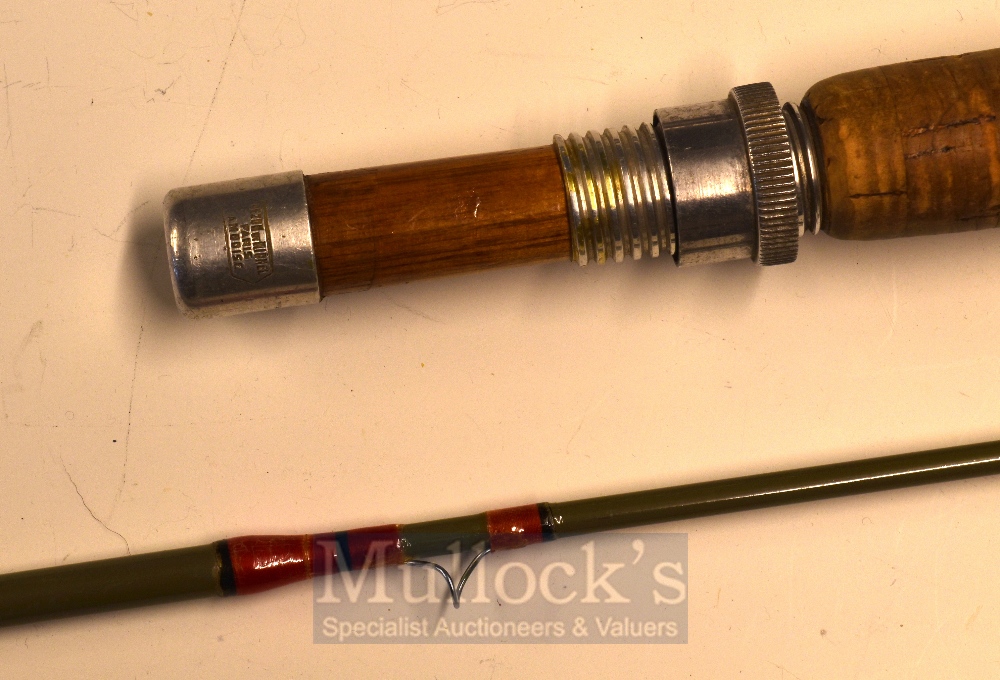 Leonard Rod: H.L Leonard New York The Graftek 8ft 2pc fly rod – line wt 6# - with agate style - Image 2 of 3