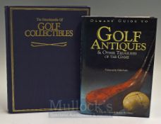 Olman, Mort and John Olman golf collectible reference books (2) – scarce hard back “The Encyclopedia