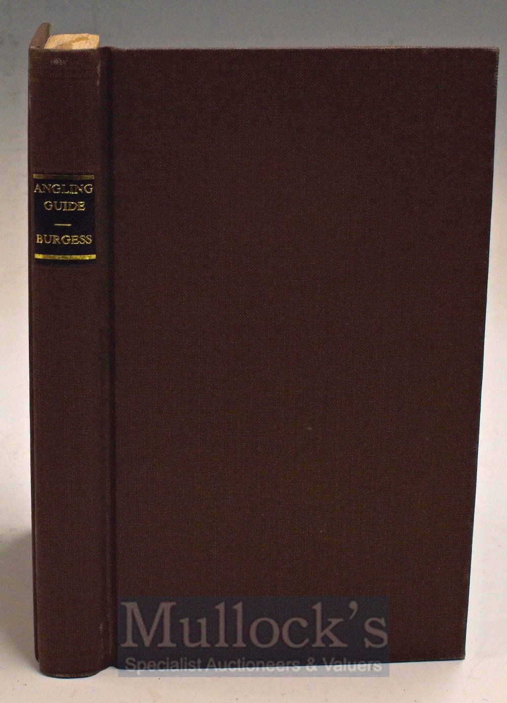 Burgess J T – Angling A Practical Guide, London circa 1867, 1st edition, engraved frontis plate