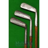 3x Various Jiggers including 2x round backed models, one with a Winton mark the other with a