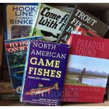 Assorted Selection of Fishing Books to include Trout Streams of Northern New England, Trout