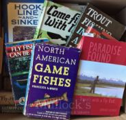 Assorted Selection of Fishing Books to include Trout Streams of Northern New England, Trout