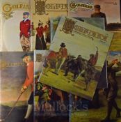 Golfiana Magazines (8) – Rare collection from Volume One No. 1 to Volume Two No. 4 –the first and