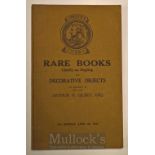 Gilbey Arthur N – Christies Sale Catalogue Rare Books Chiefly on Angling 29th April 1940 136 items