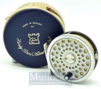 Good Hardy 3.25”Marquis #6 alloy trout fly reel with 2 spare spools - the real comes with line -