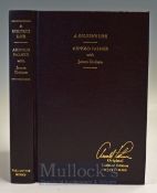 Palmer, Arnold (and James Dodson) signed “A Golfer’s Life” 1st ed 1999 deluxe leather and gilt ltd