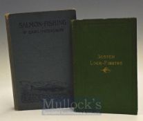 Black-Palmer (J M Steer) - Scotch Loch-Fishing 1882 1st edition original green cloth binding